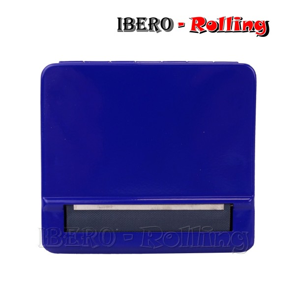 maquina de liar champ caja metal azul