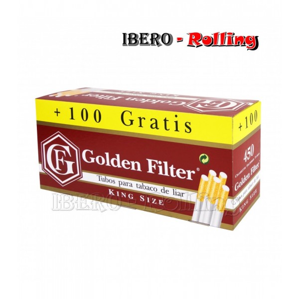 tubos golden filter 550 tubos caja