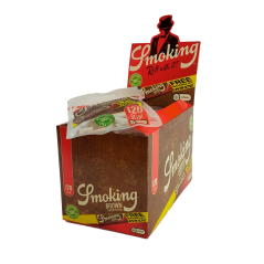Filtros Smoking Classic Brown 6mm con papel caja
