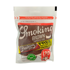 Filtros Smoking Classic Brown 6mm con papel