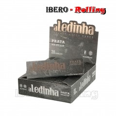 Papel Aledinha Prata medium size 78mm caja