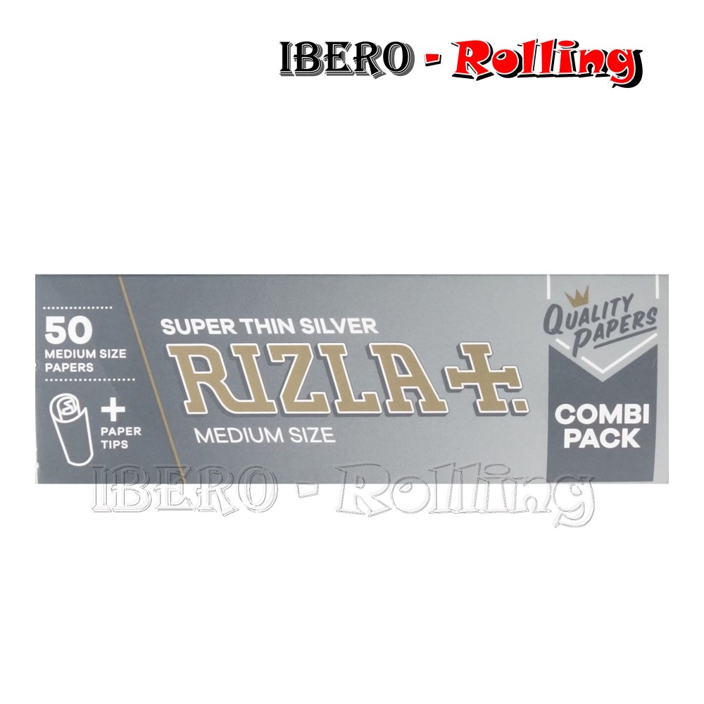 papel rizla gris 78mm + tips