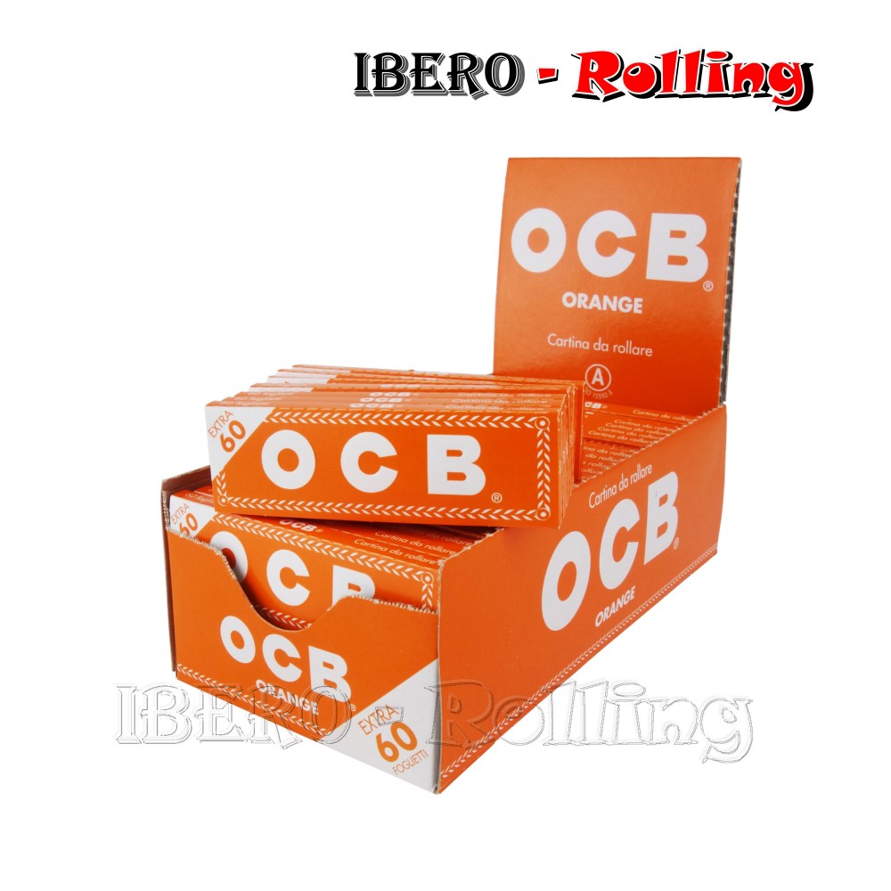 papel ocb naranja 300 70mm
