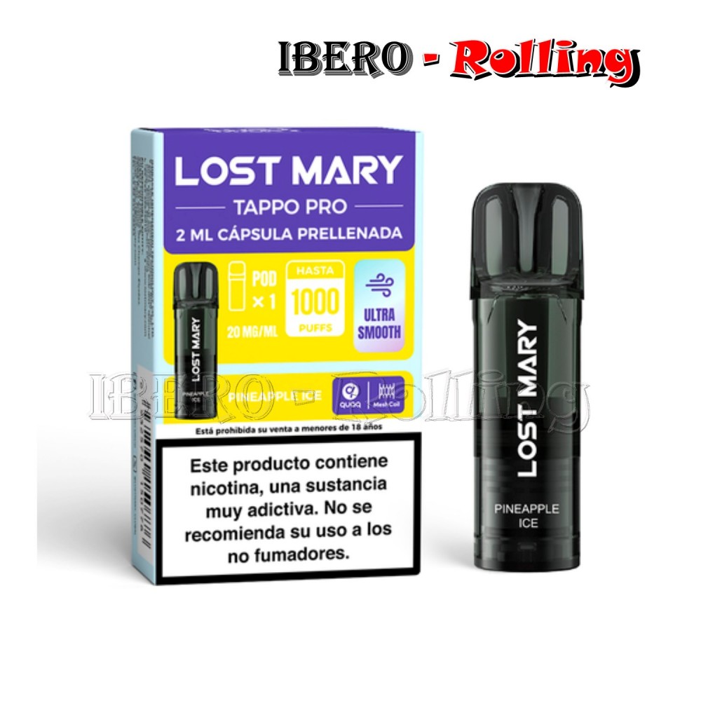 CÁPSULA LOST MARY PIÑA HELADA 20MG-CAJA 10UNI