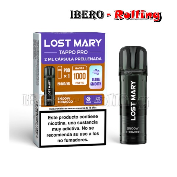 CÁPSULA LOST MARY TABACO 20MG-CAJA 10UNI