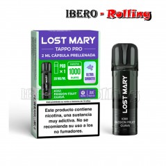 CÁPSULA LOST MARY KIWI MARACUYÁ GUAVA 20MG-CAJA 10UNI