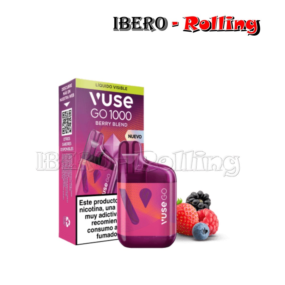 POD DESECHABLE VUSE GO EDITION BOX FRUTOS ROJOS 20MG - CAJA 10 UNI