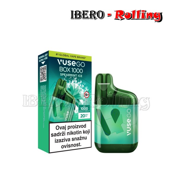 POD DESECHABLE VUSE GO BOX HIERBABUENA 20MG - CAJA 10 UNI