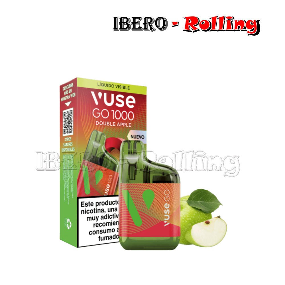 POD DESECHABLE VUSE GO BOX DOBLE MANZANA 20MG - CAJA 10 UNI