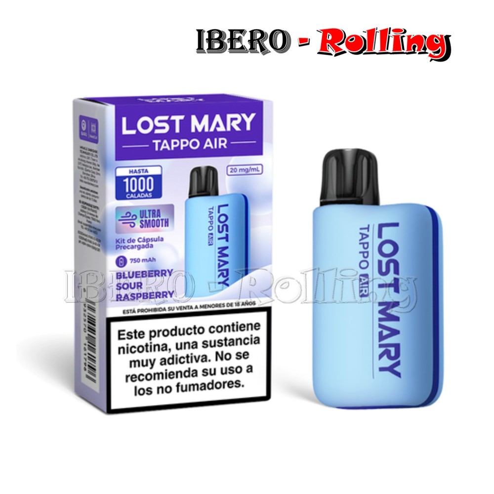 C. RECARGABLE LOST MARY TAPPO ARÁNDANO FRAMBUESA 20MG