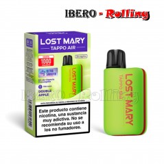 C.RECARGABLE LOST MARY KIT DOBLE APPLE 20MG-CAJA 10UNI