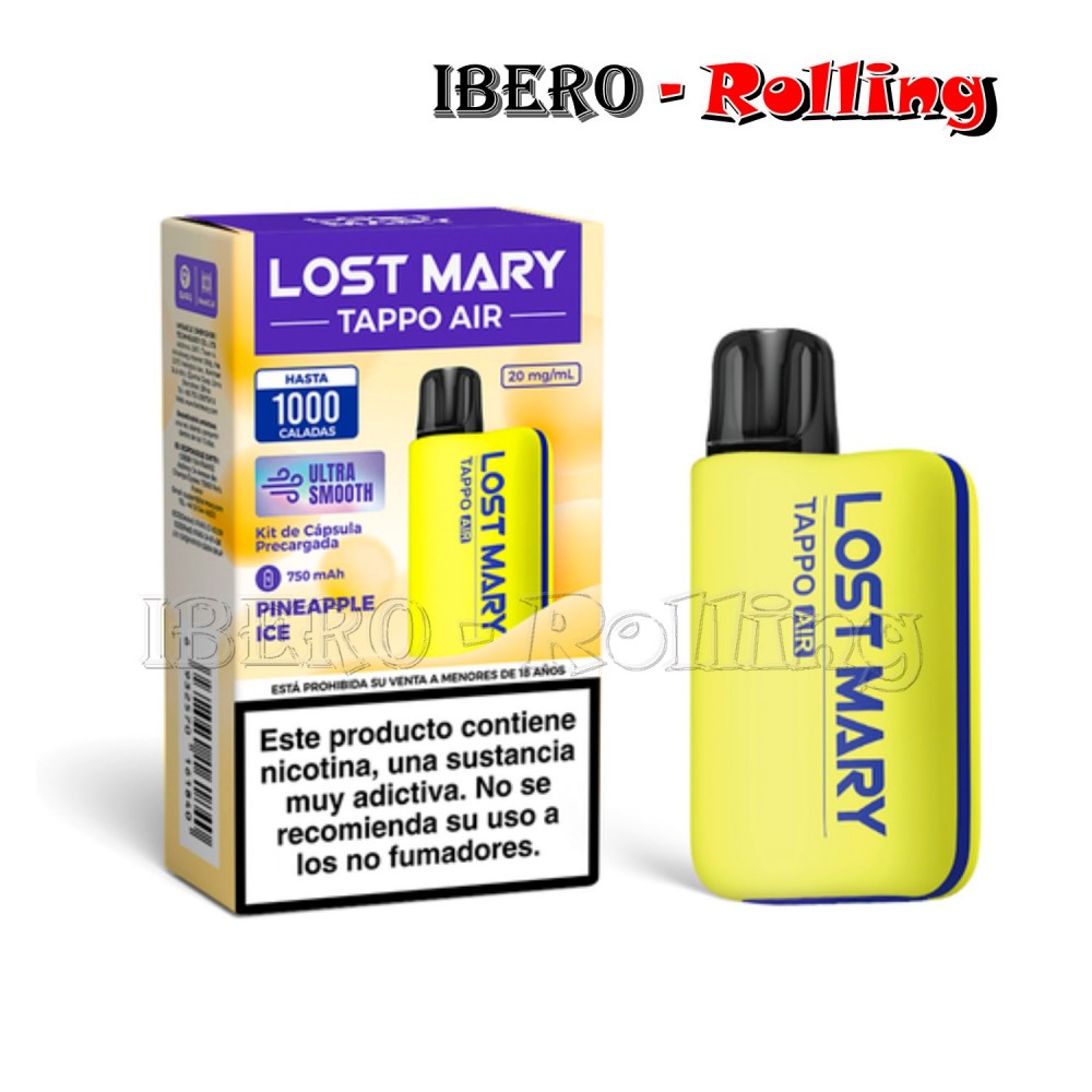 C.RECARGABLE LOST MARY KIT PIÑA HELADA 20MG-CAJA 10UNI