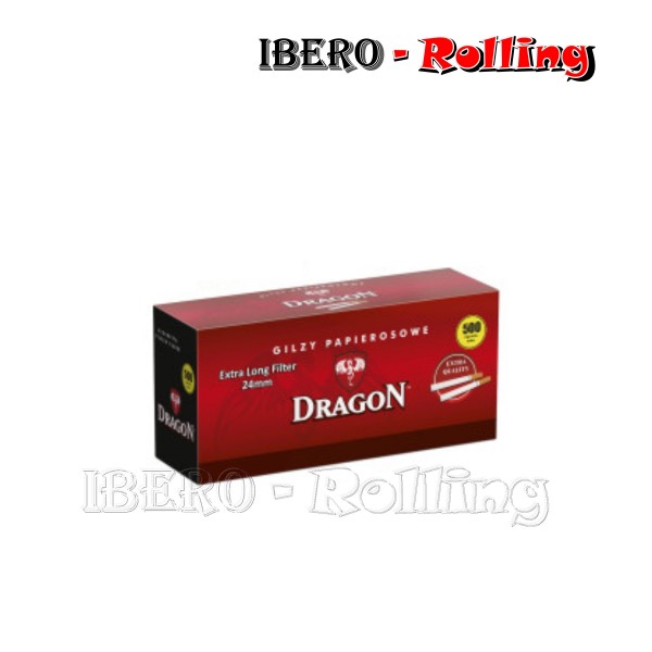 TUBOS DRAGON LARGO 500 TUBOS - CAJON 25 UNI