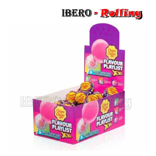 CHUPACHUPS XXL + CHICLE - CAJA 25 UNI