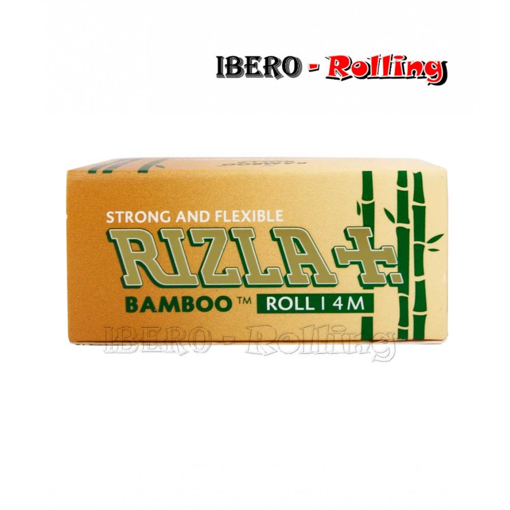 PAPEL RIZLA BAMBOO ROLLO 4M - CAJA 24 UNI