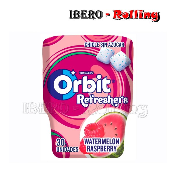 CHICLES ORBIT REFRESHERS SANDÍA- CAJA 6 UNI
