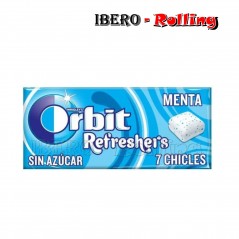 CHICLES ORBIT REFRESHERS MENTA - CAJA 16 UNI