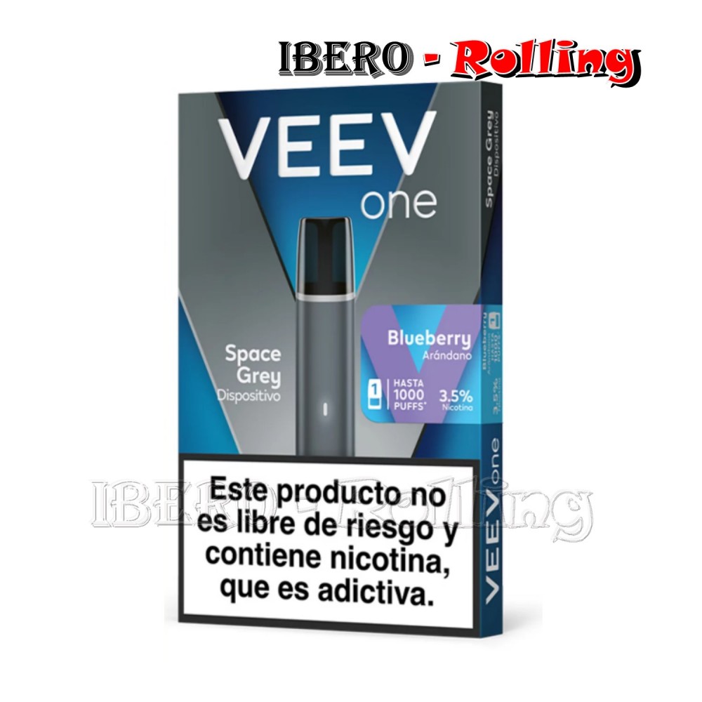 C.RECARGABLE VEEV KIT ARÁNDANOS 20MG - CAJA 10 UNI