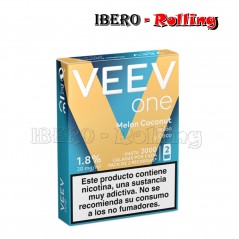CÁPSULA VEEV NOW 20MG MELÓN COCO - CAJA 10 UNI