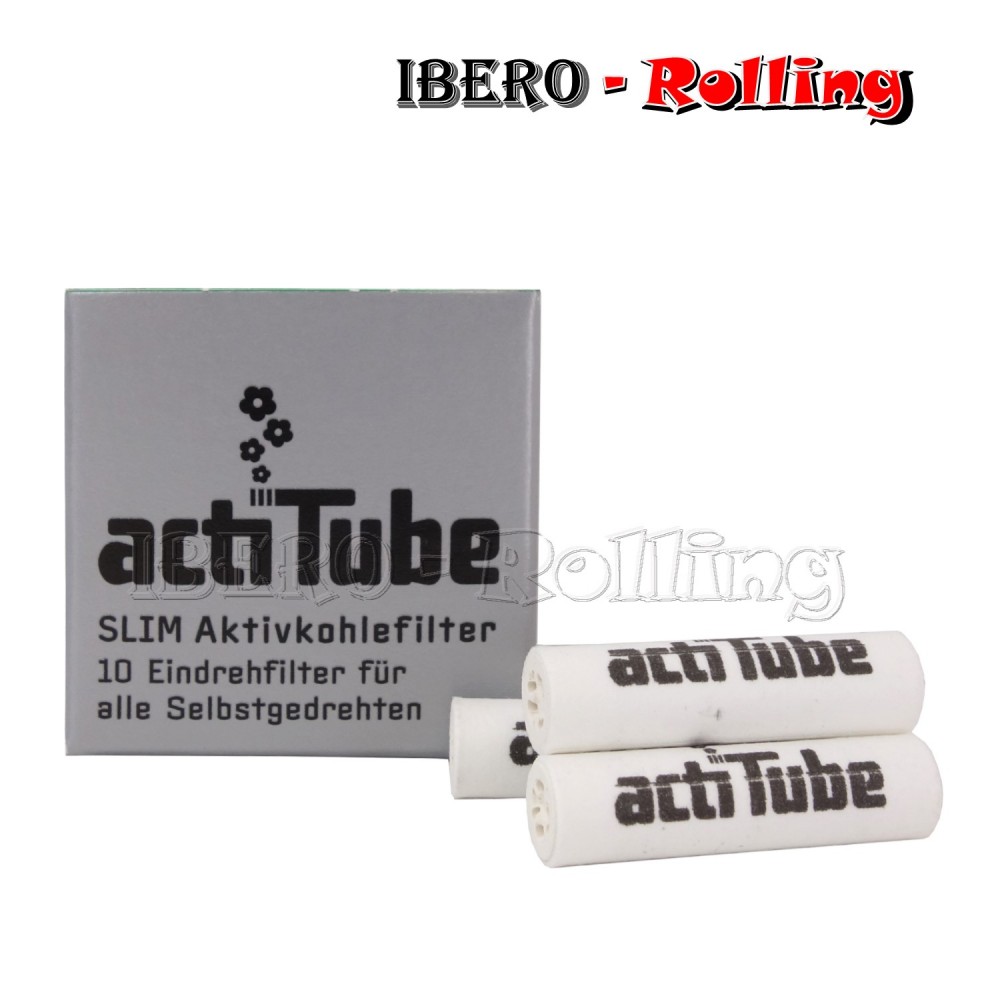 FILTROS ACTITUBE SLIM 7MM 10 FILTROS - CAJA 20 UNI
