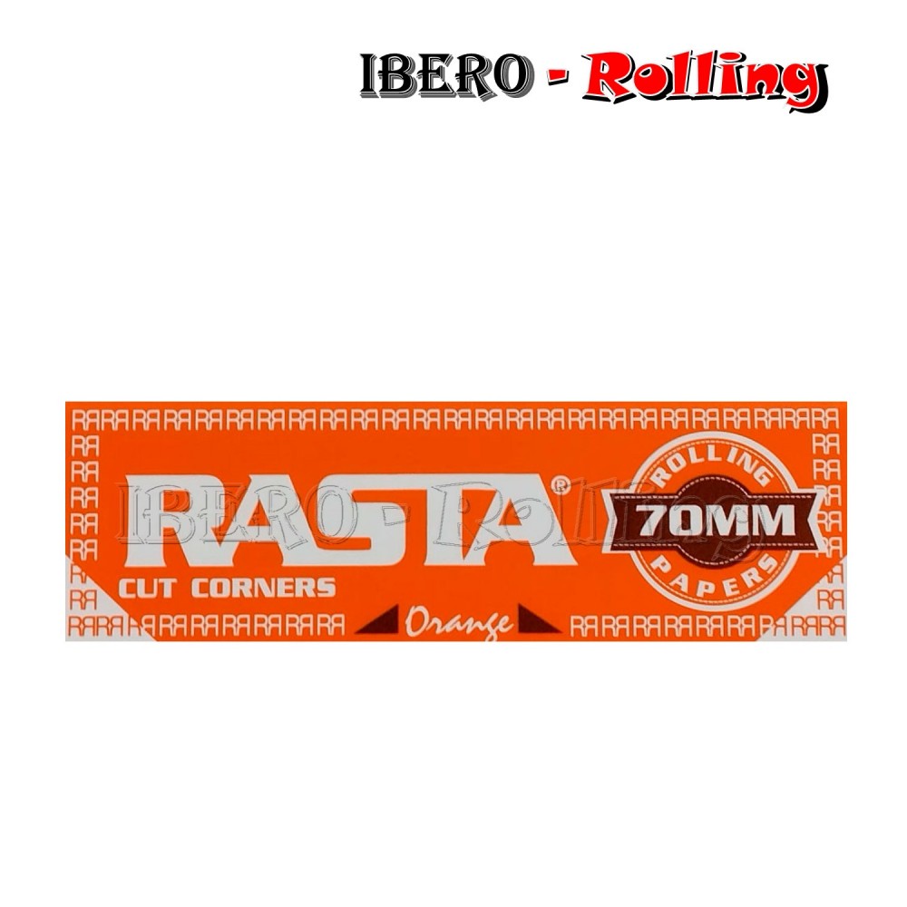 Papel Rasta Naranja Regular Size