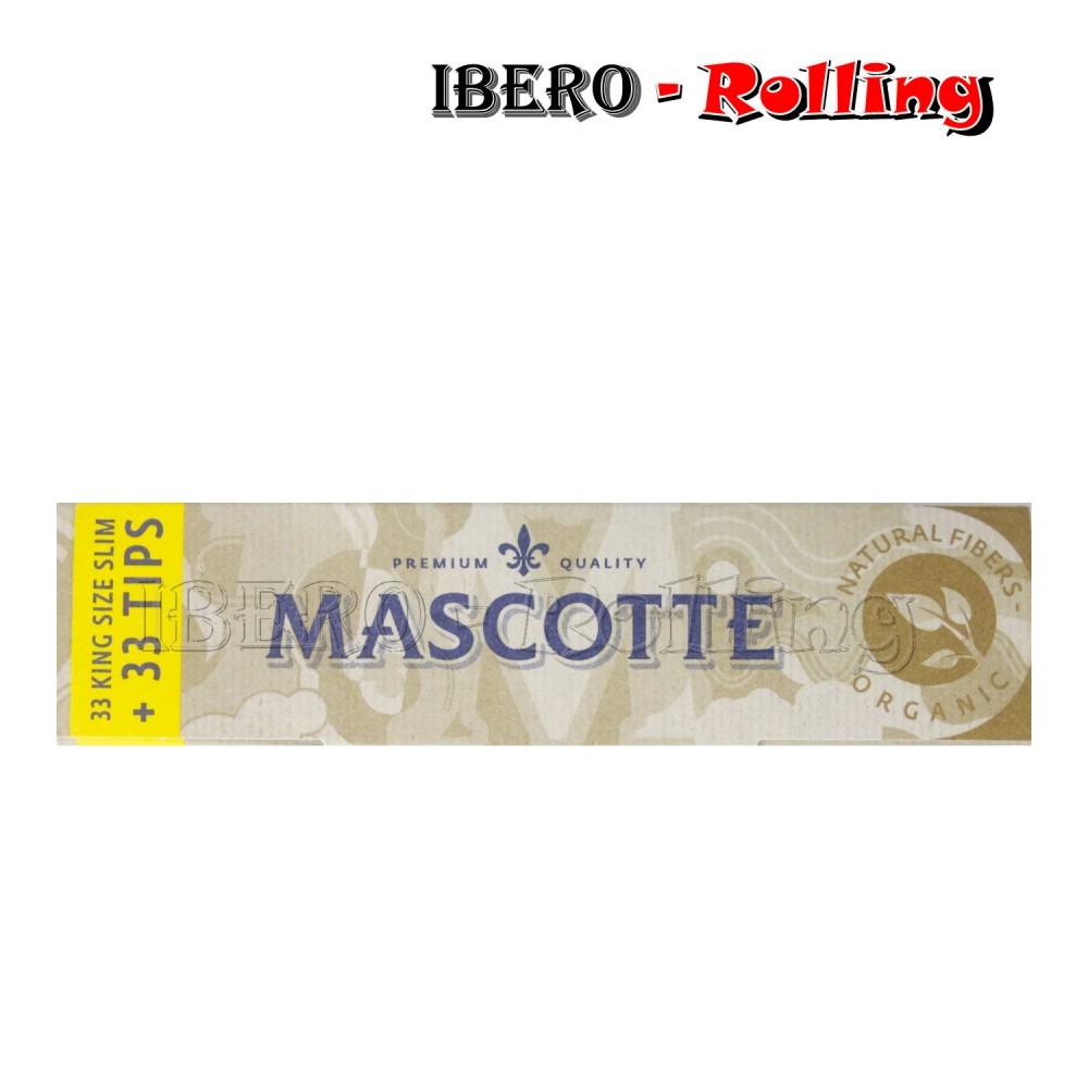 papel mascotte organic 33 110mm + tips