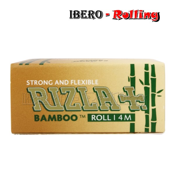 PAPEL RIZLA BAMBOO ROLLO 4M - CAJA 24 UNI
