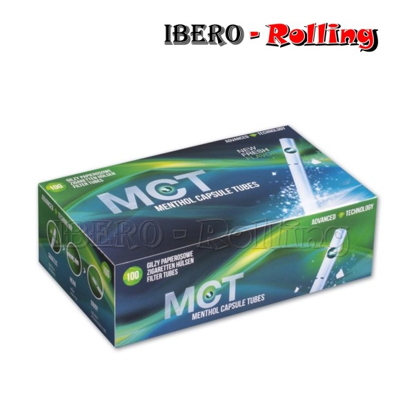 TUBOS MCT CÁPSULA DE MENTOL - CAJÓN 50 UNI