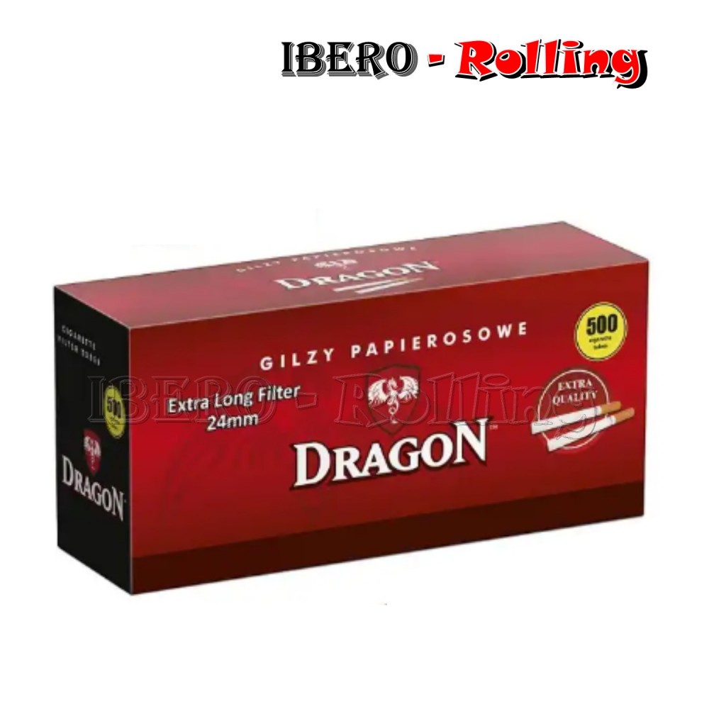 TUBOS DRAGON LARGO 500 TUBOS - CAJON 25 UNI