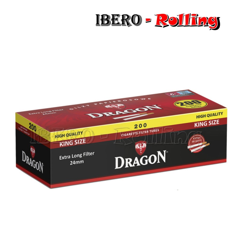 TUBOS DRAGON LARGO 200 TUBOS - CAJON 50 UNI