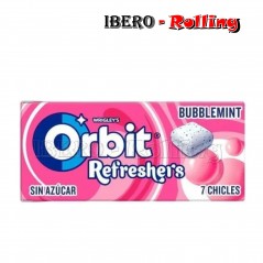 CHICLES ORBIT REFRESHERS BUBLEMINT - CAJA 16 UNI