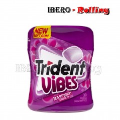 CHICLES TRIDENT BOX VIBES FRUTOS ROJOS - CAJA 6 UNI