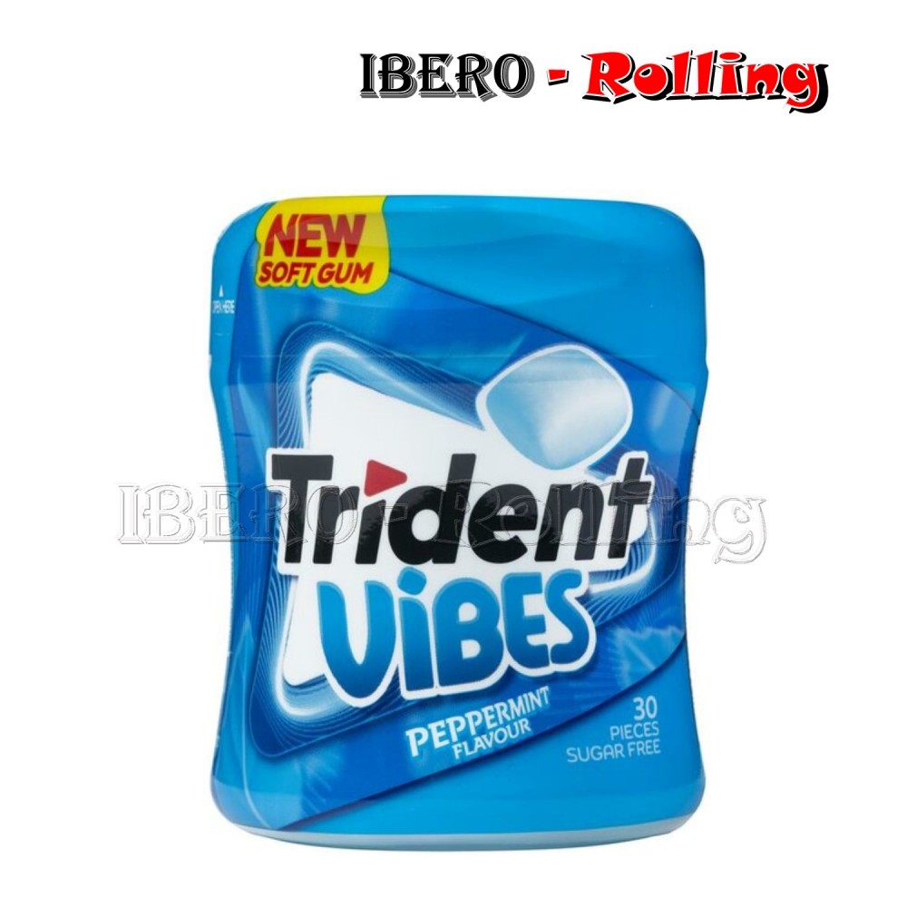 CHICLES TRIDENT BOX VIBES MENTA - CAJA 6 UNI