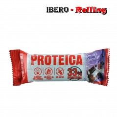 Barrita de proteinas Nutrisport Sabor a Doble Chocolate 44 Gr.