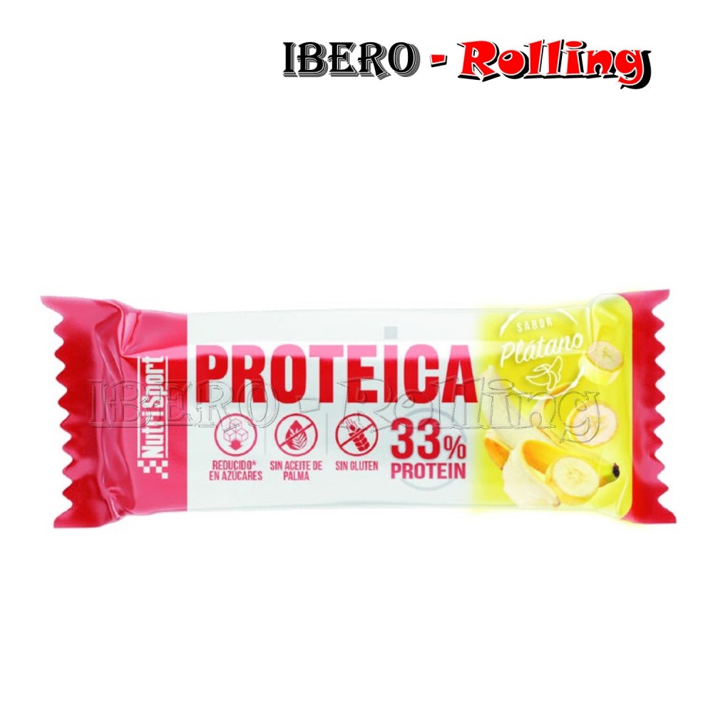 BARRITA PROTEINA NUTRISPORT PLATANO