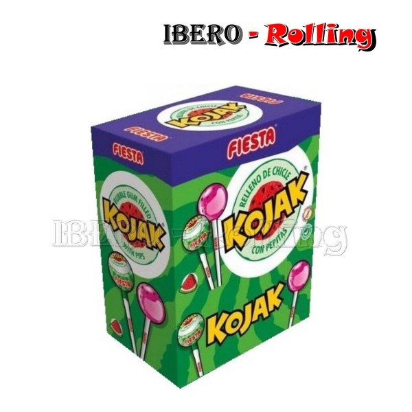 CHUPACHUPS KOJAK SANDÍA- CAJA 100 UNI