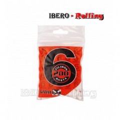 filtros rasta 6mm bolsa 200
