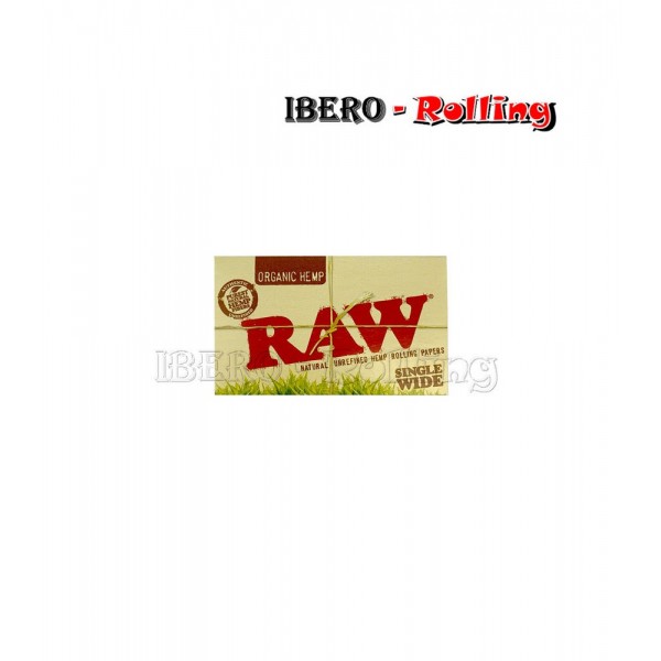 papel raw organico doble 70mm