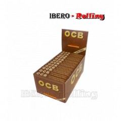 papel ocb marron 50 78mm + tips