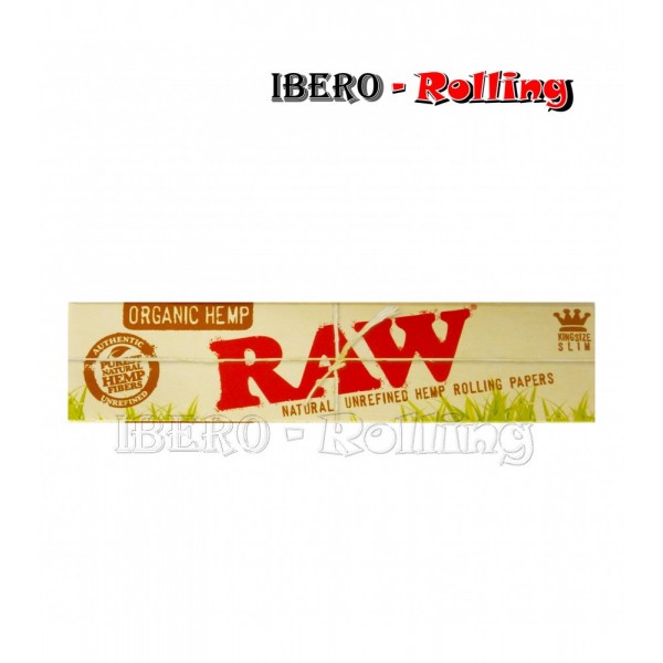 papel raw organico largo 110mm