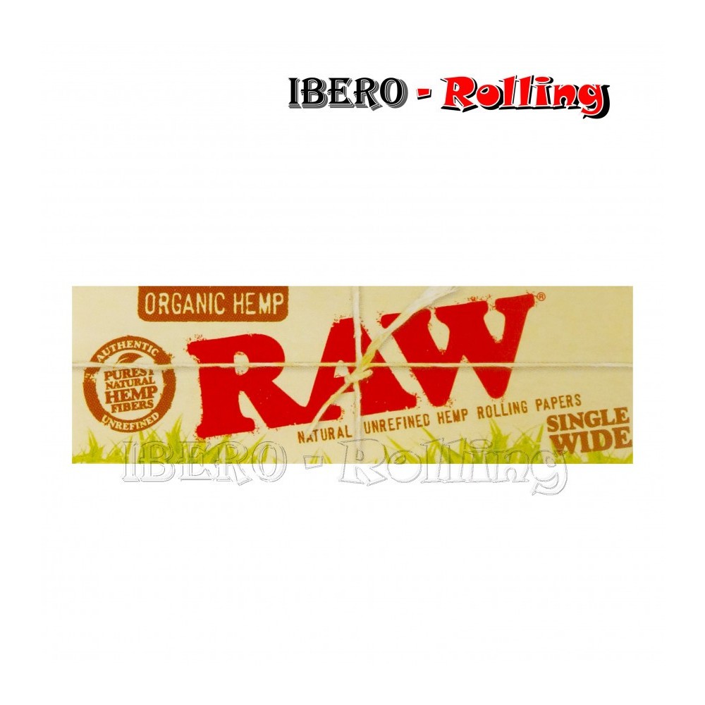 papel raw organico 70mm