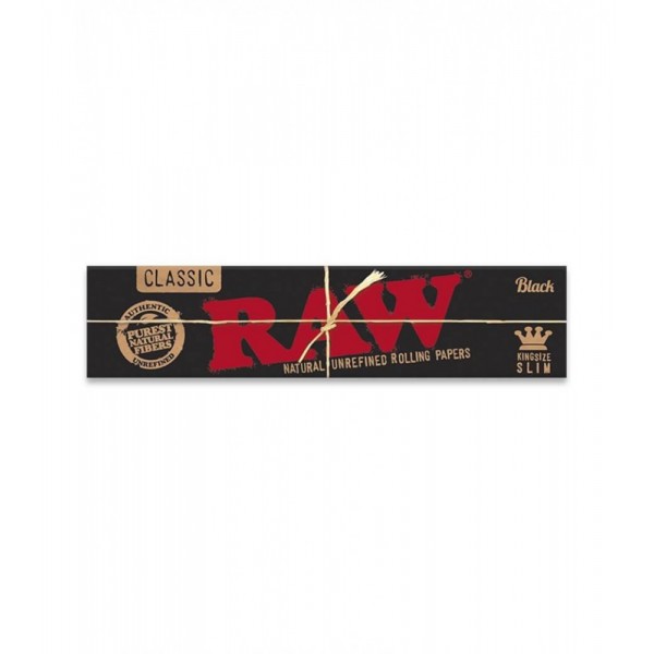 papel raw black largo 32 110mm