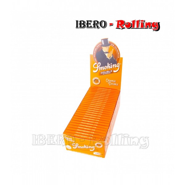 papel smoking naranja doble 10 70mm