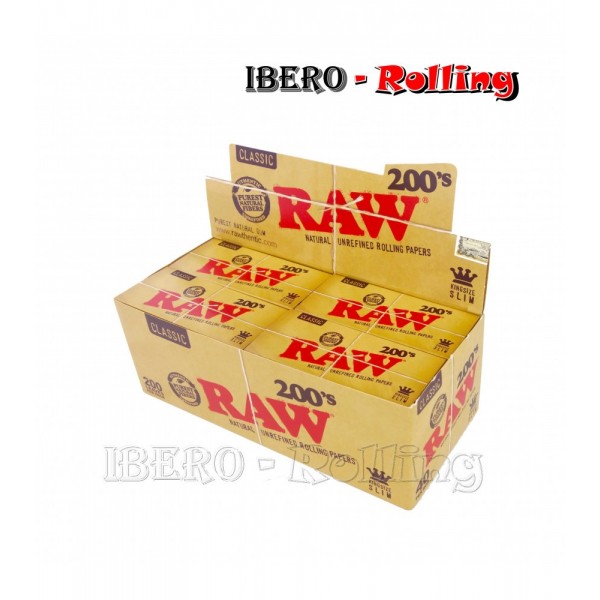 papel raw largo 200 110mm