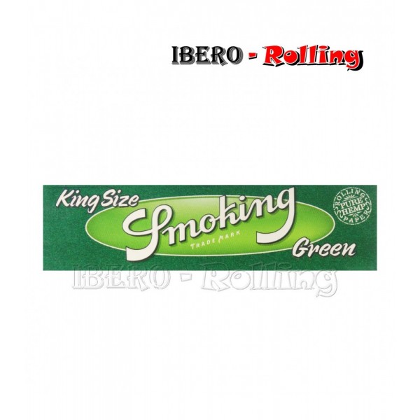 papel smoking verde largo 33 110mm