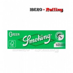 papel smoking verde 50 70mm
