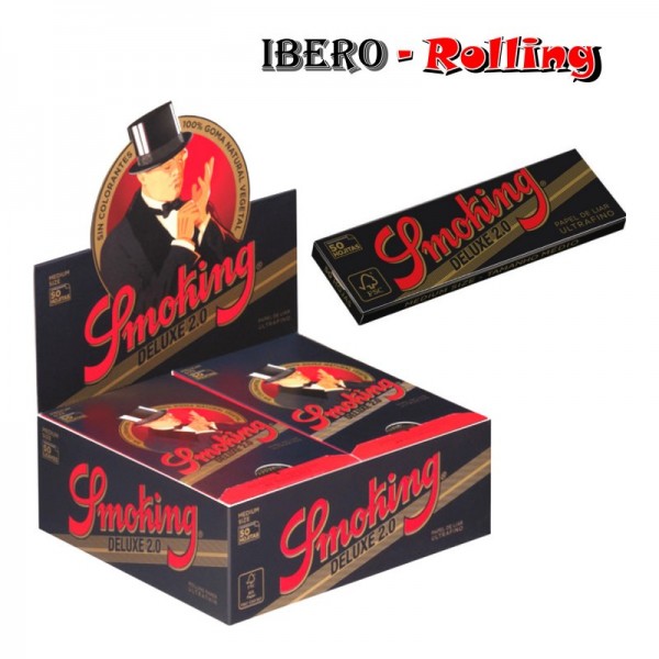 papel smoking negro 50 78mm