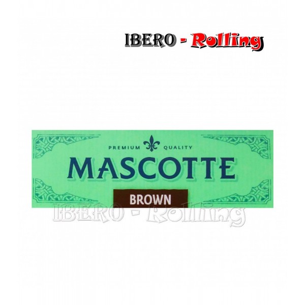 papel mascotte brown 70mm