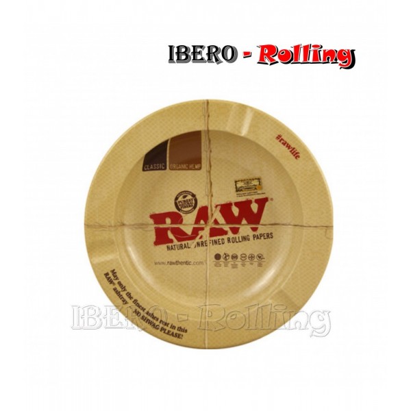 cenicero raw metal logo
