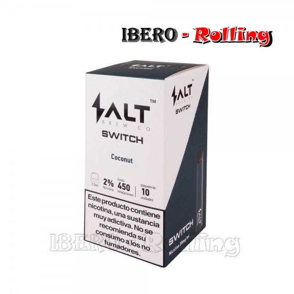 cigarrillo electronico salt switch coco caja
